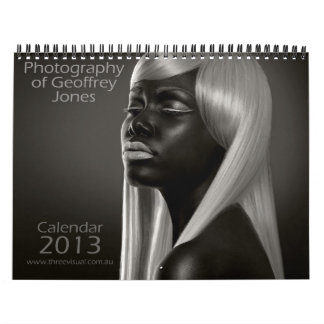 Fotografi av den Geoffrey Jones 2013 kalendern Kalender
