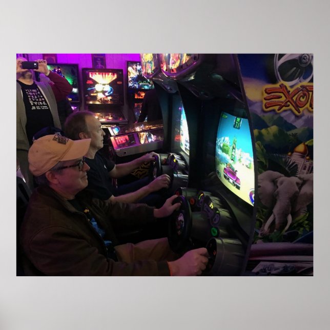 Fotografi av den lätta exotiska Ken-mätaren Poster (Framsidan)