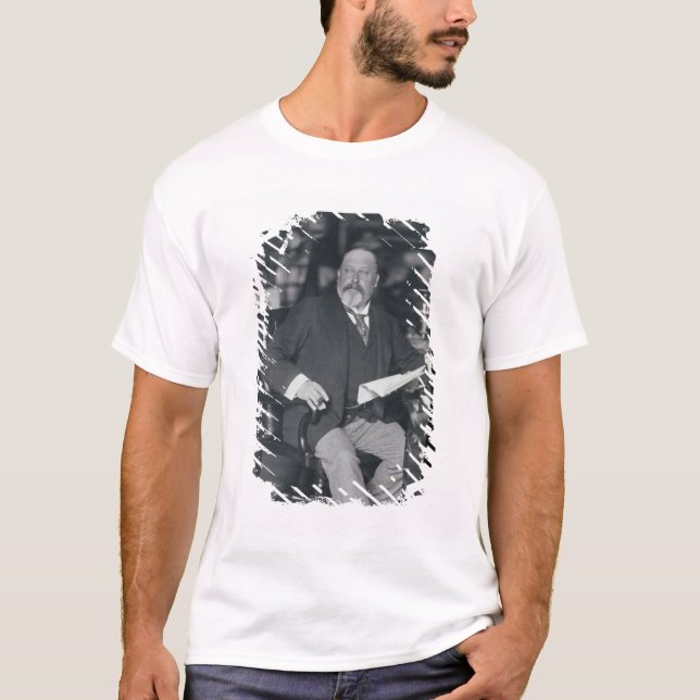 Fotografi av Edward VII (1841-1910) i Porträtt (b/ T-shirt (Framsida)