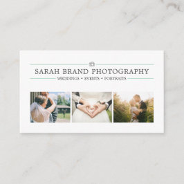 Fotografi av elegant bröllop visitkort