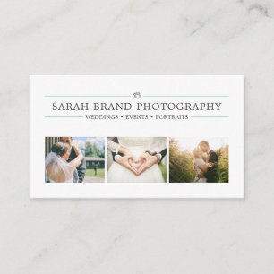 Fotografi av elegant bröllop visitkort