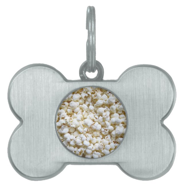 Fotografi av festmajsdekoration ID-bricka husdjur (Framsidan)