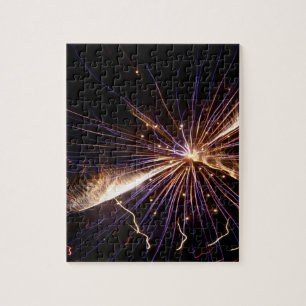 Fotografi av Fireworks Puzzle Pussel