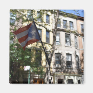 Fotografi av Flagga New York City NYC Puerto Rican Magnet