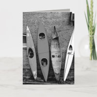 Fotografi av födelsedagskort humor kayaks