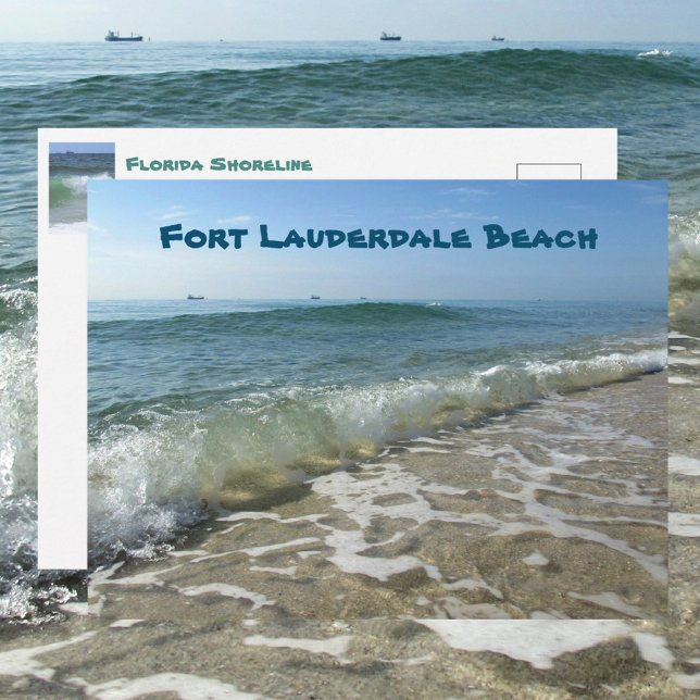 Fotografi av Fort Lauderdale Beach Oceanview Vykort (Skapare uppladdad)