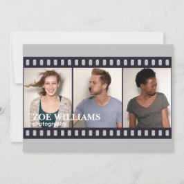 Fotografi av foto Booth Film Strips Inbjudningar