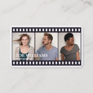 Fotografi av foto Booth Film Strips Visitkort