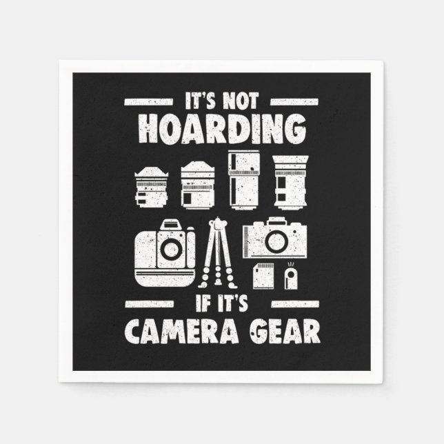 Fotografi av fotokamera pappersservett (Framsidan)