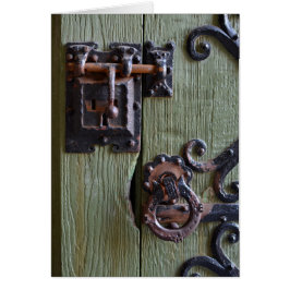 Fotografi av Gavensteen Castle Door Lock Hälsningskort