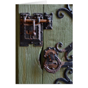 Fotografi av Gavensteen Castle Door Lock Hälsningskort