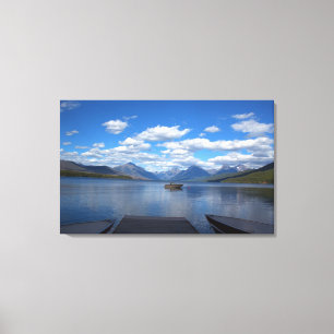 Fotografi av Glacier National Park Canvastryck