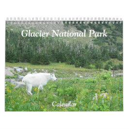 Fotografi av Glacier National Park Kalender