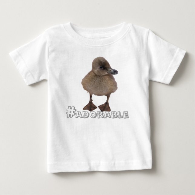 Fotografi av Grått Ducklings Tee Shirt (Framsida)