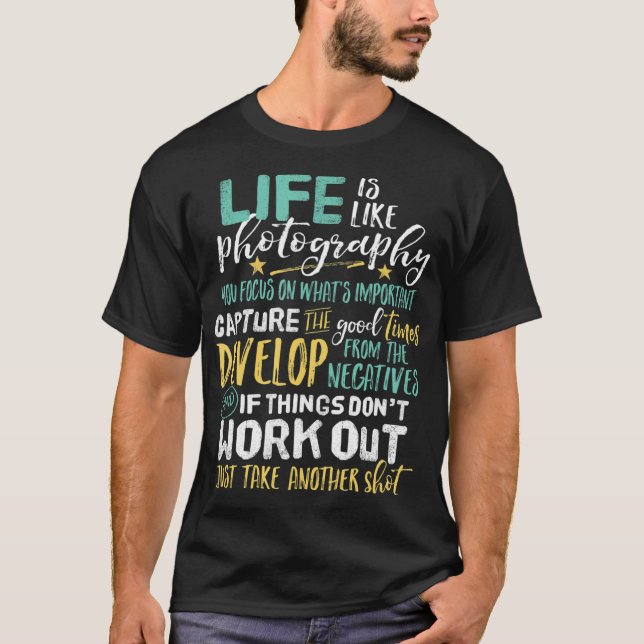 Fotografi av inspirationsfoto med livsoffert  t shirt (Framsida)
