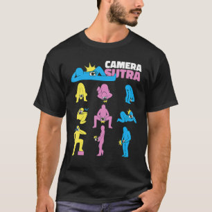 Fotografi av kamerasutrafotografi t shirt