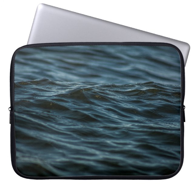 Fotografi av kroppar från vatten laptop fodral (Framsidan)