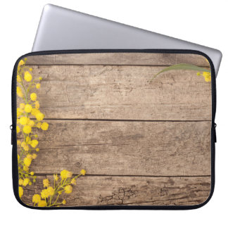 Fotografi av lagrar, formaterad vintage. laptop fodral