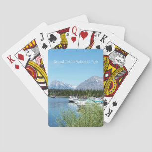 Fotografi av landskapet i Grand Teton National Par Kortlek