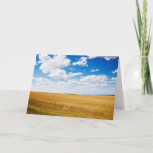 Fotografi av landskapet South Dakota Kort