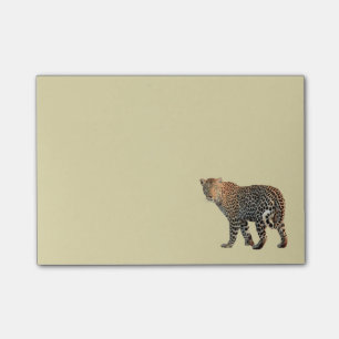 Fotografi av leopard Vild katt Post-it Block