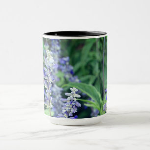 Fotografi av lila blommor-växter mugg
