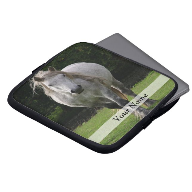 Fotografi av ljusdamm laptop fodral (Framsida topp)