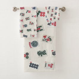 Fotografi av MahJongg-plattor designad på brickan