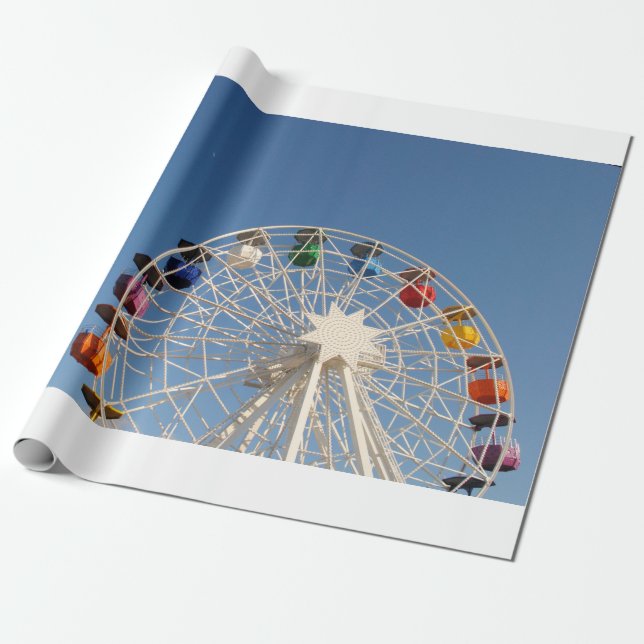 Fotografi av mask öga järnhjul presentpapper (Utrullad)