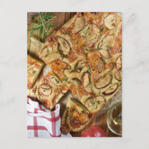 Fotografi av matvaror, italienska Apple Rosemary F Vykort