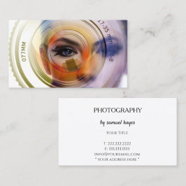 Fotografi av minimalistisk Elegant Visitkort