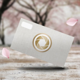 Fotografi av modern kamera-Elegant Visitkort