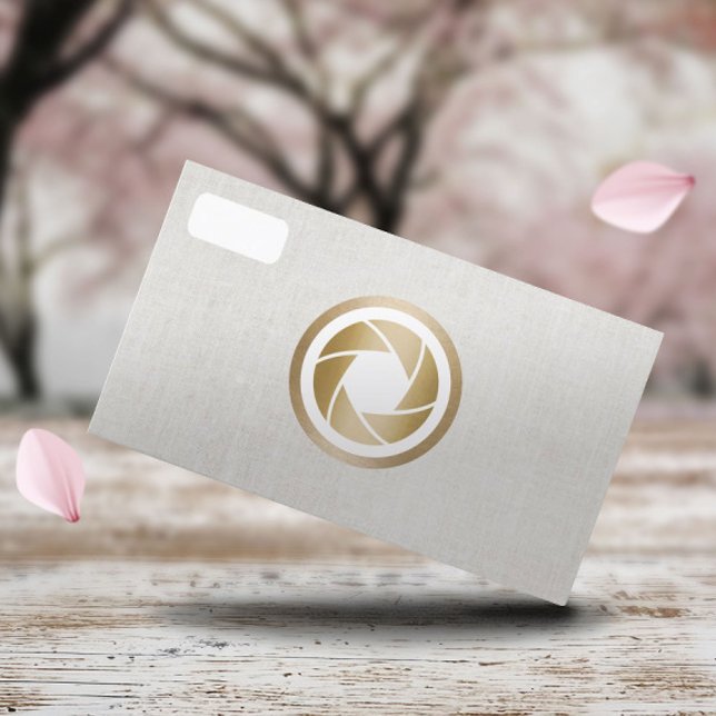 Fotografi av modern kamera-Elegant Visitkort (Skapare uppladdad)