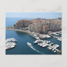 Fotografi av Monte Carlo frakt Bay Vykort