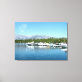 Fotografi av nationalparkens landskap i Grand Teto Canvastryck