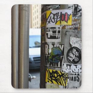 Fotografi av New York City Urban Graffiti Street A Musmatta