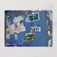 Fotografi av New York City Urban Graffiti Street A