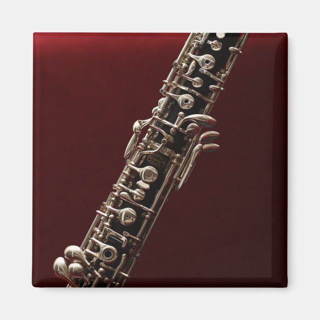 Fotografi av Oboe closeup Magnet (Framsidan)
