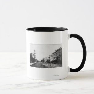 Fotografi av Oregon Main Street View Seaside, Oreg Mugg