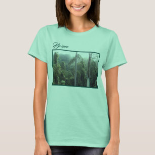 Fotografi av regnskog i Borneo T Shirt
