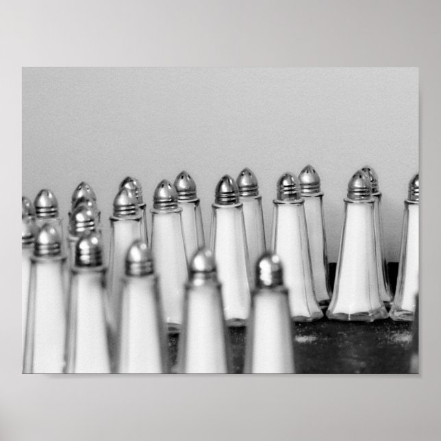 Fotografi av salt- och pepparbilder poster (Framsidan)