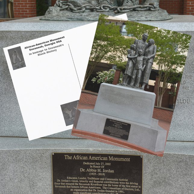 Fotografi av Savannah African-American Monument Vykort (Skapare uppladdad)