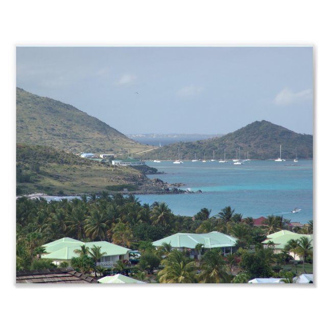 Fotografi av St. Thomas, VI, Karibien, Ocean (Framsidan)