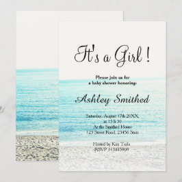 Fotografi av strandfotografi av tropiska moderna f inbjudningar