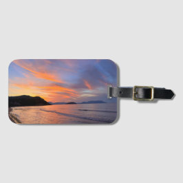 Fotografi av Sunset Gerakas Beach Zakynthos Greece Bagagebricka