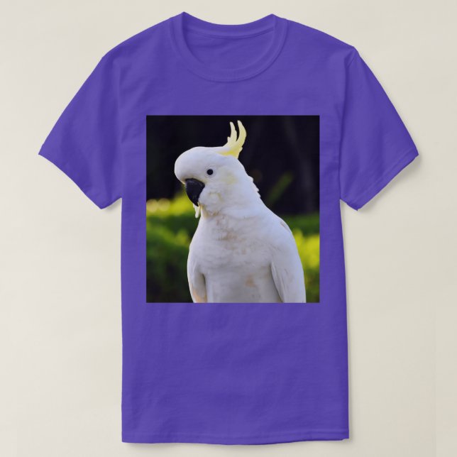 Fotografi av svavel i bestnad Cockatoo T Shirt (Design framsida)