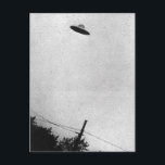 Fotografi av UFO över Passaic, New jersey 1952 Vykort<br><div class="desc">Ufo-vykort - Fotografi av UFO i Passaic,  New jersey,  taget den 31 juli 1952</div>