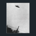 Fotografi av UFO över Passaic, New jersey 1952 Vykort<br><div class="desc">Ufo-vykort - Fotografi av UFO i Passaic,  New jersey,  taget den 31 juli 1952</div>