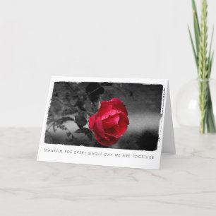 Fotografi av valentines ro helgkort