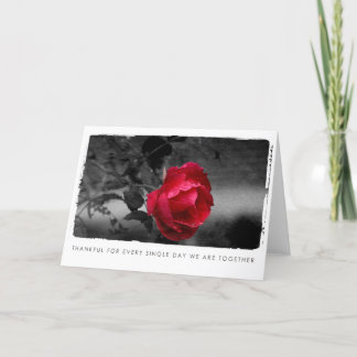 Fotografi av valentines ro helgkort